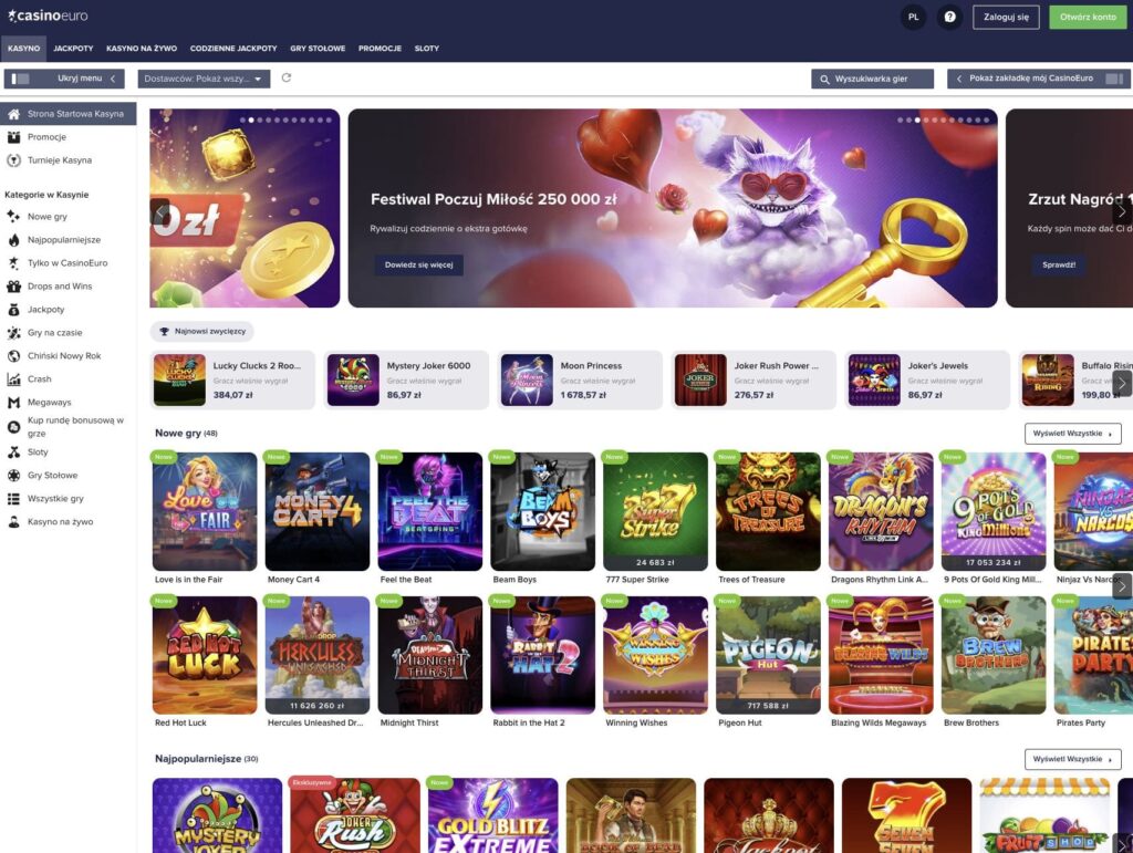 CasinoEuro oficjalna strona