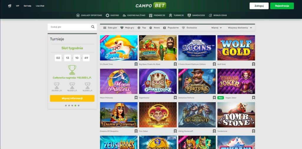 campobet Automaty do gier