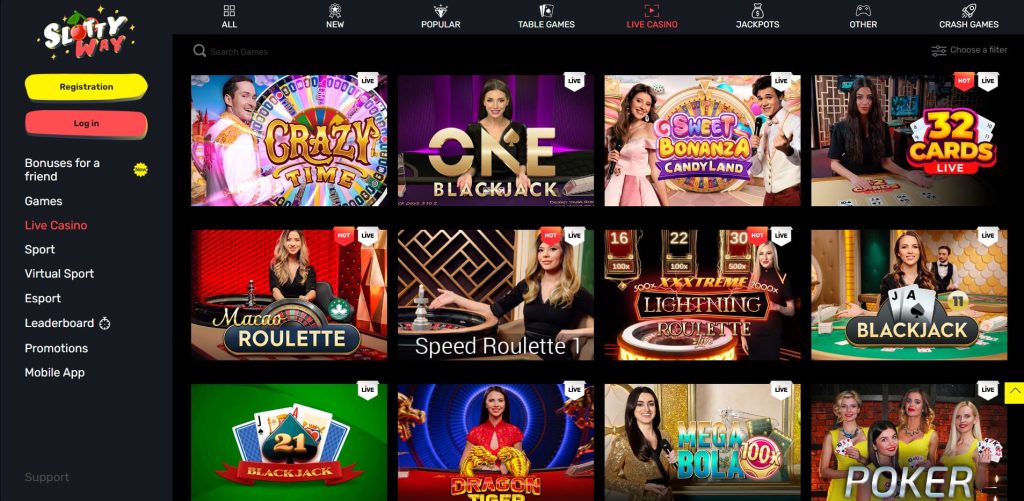 slottyway gry na zywo