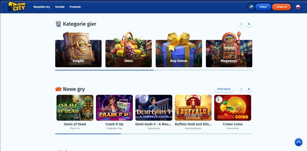 spin city gry