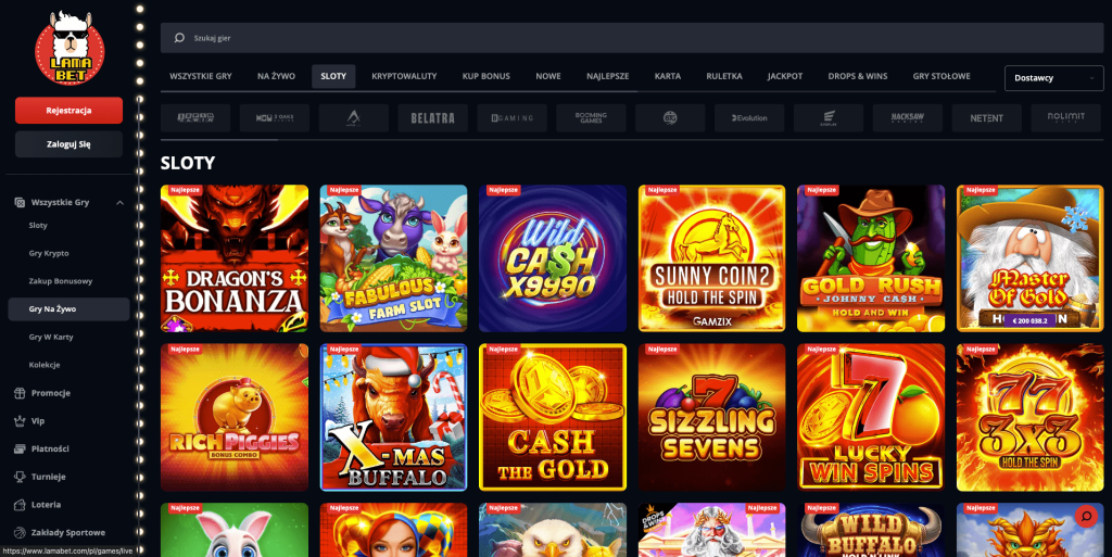 Lamabet casino automaty do gier