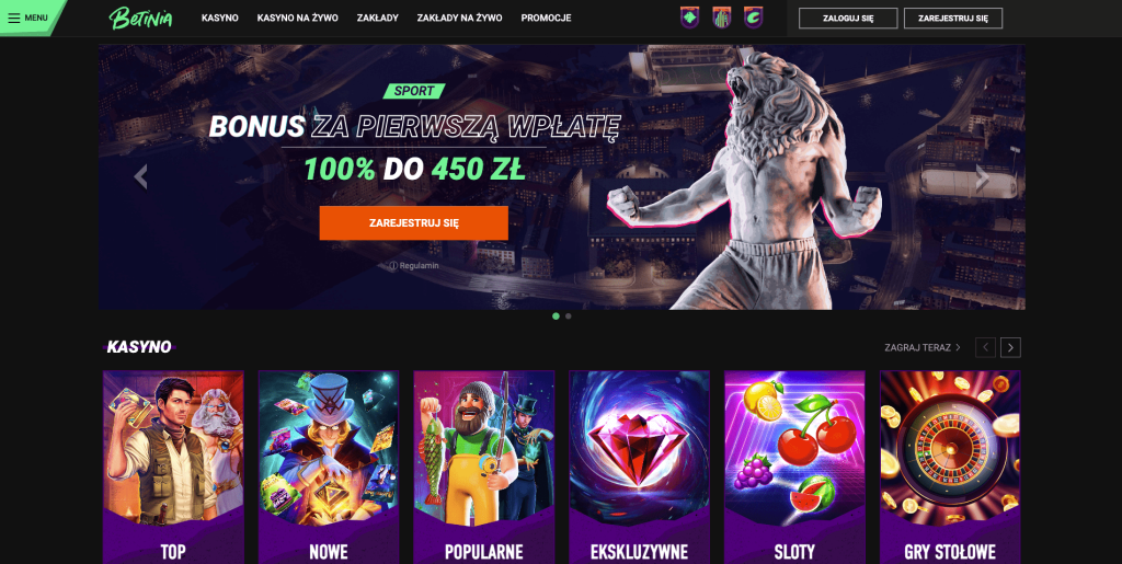Betinia casino Polska