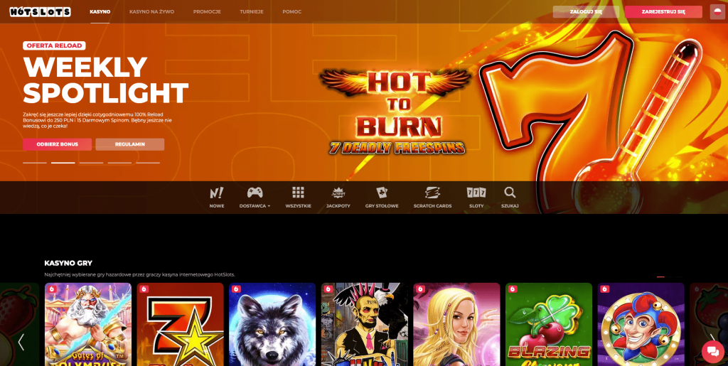 HotSlots casino Polska