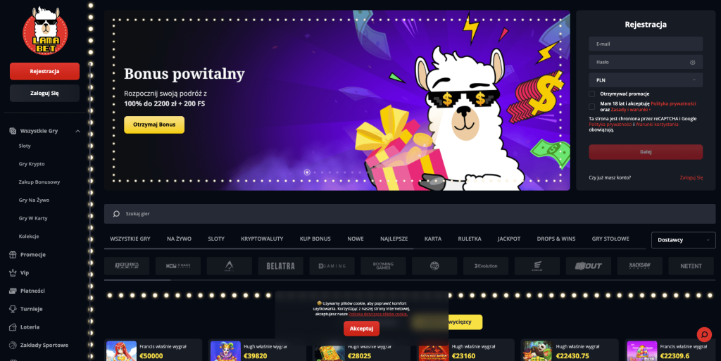 Lamabet casino Polska