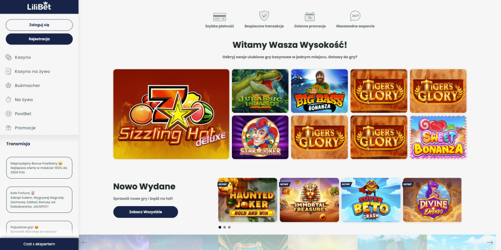 Lilibet casino Polska