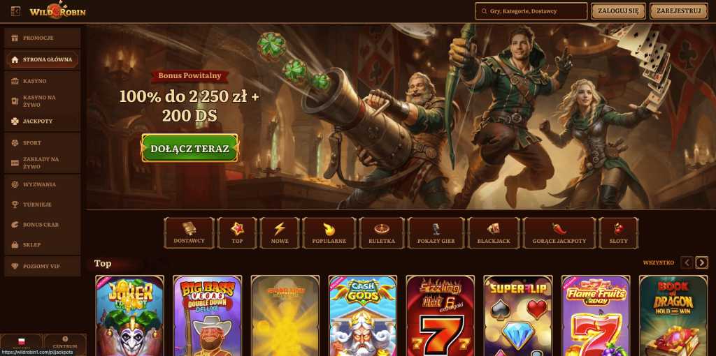 WildRobin kasyno polska