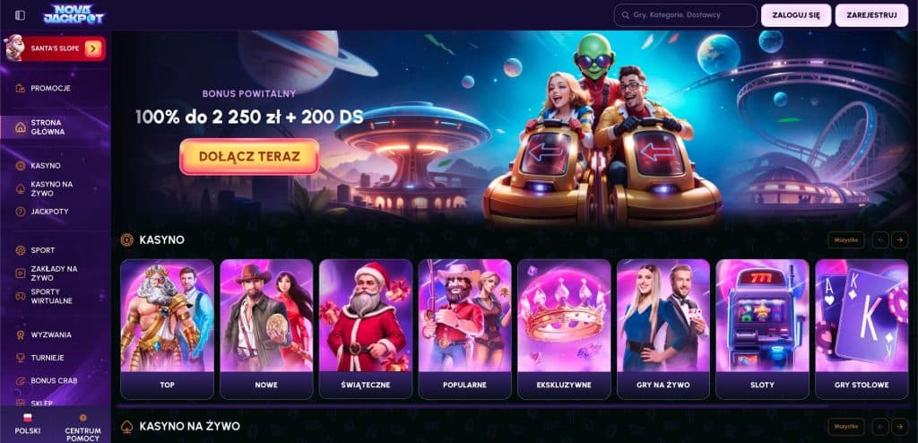 Nova Jackpot casino Polska