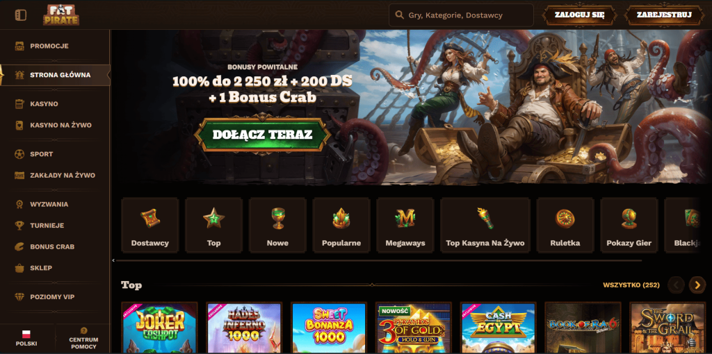Fat Pirate casino Polska