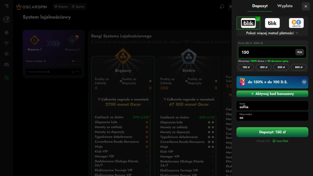 Metody Wpłaty i Wypłat