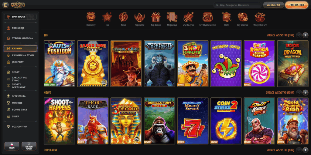 Gransino casino automaty do gier