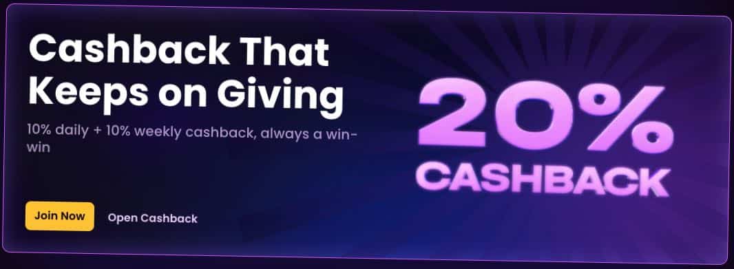 iWild casino cashback