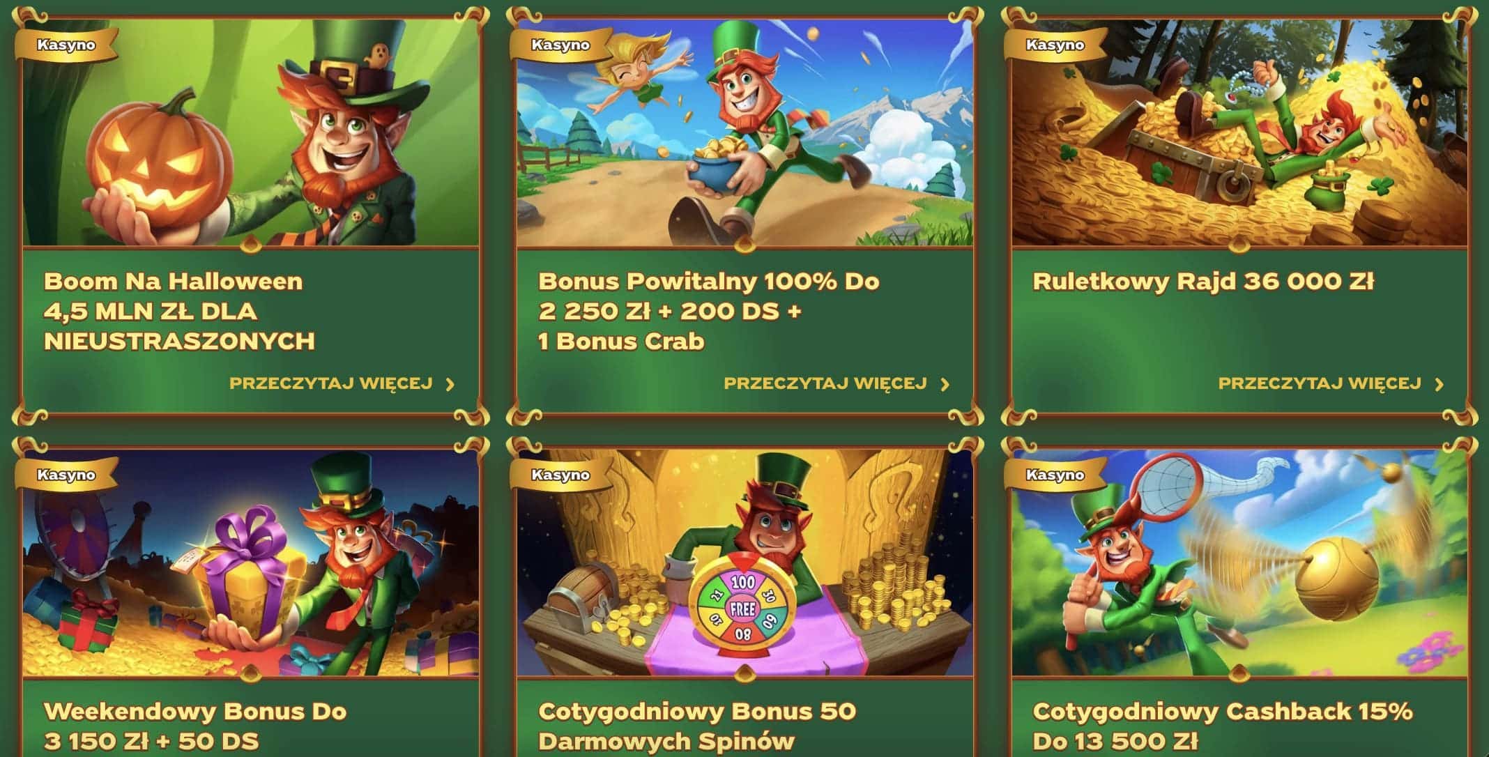 GreenLuck casino bonusy