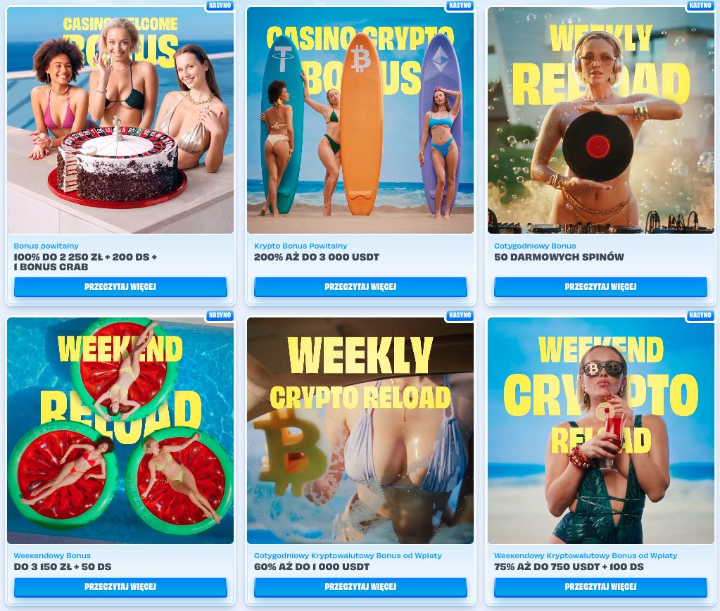 OnlySpins casino bonusy