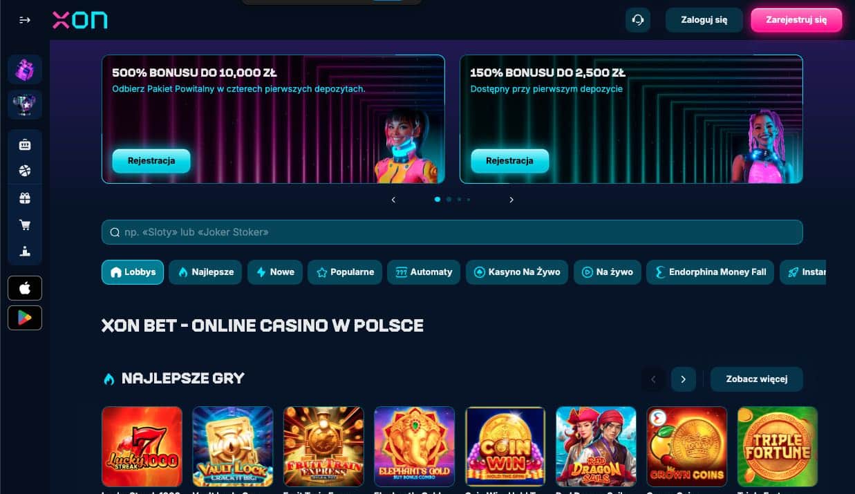 Xon Bet casino Polska