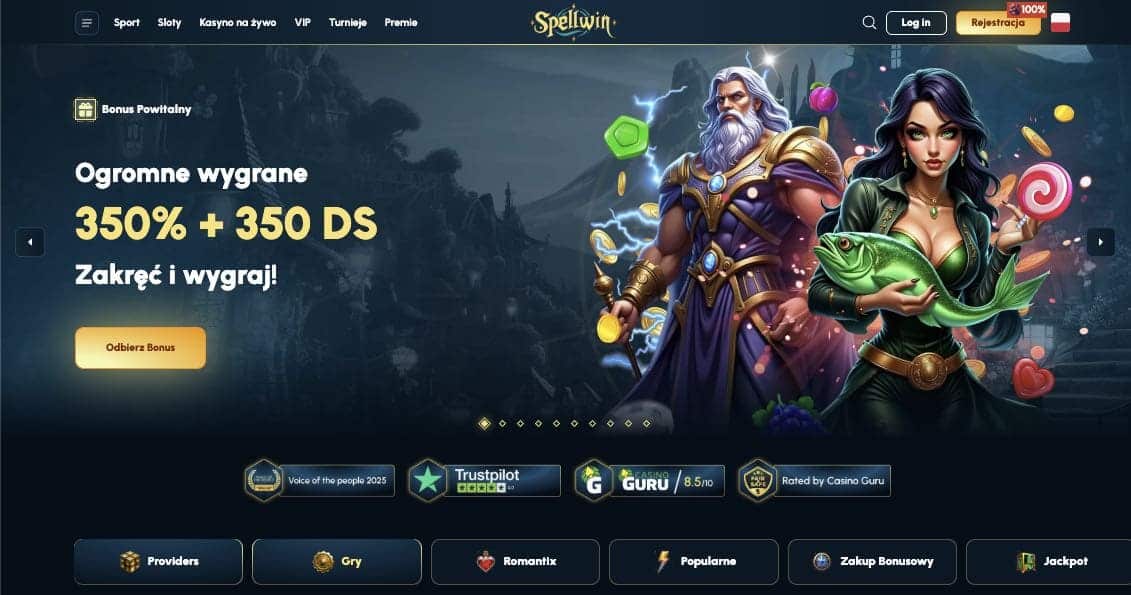SpellWin casino Polska