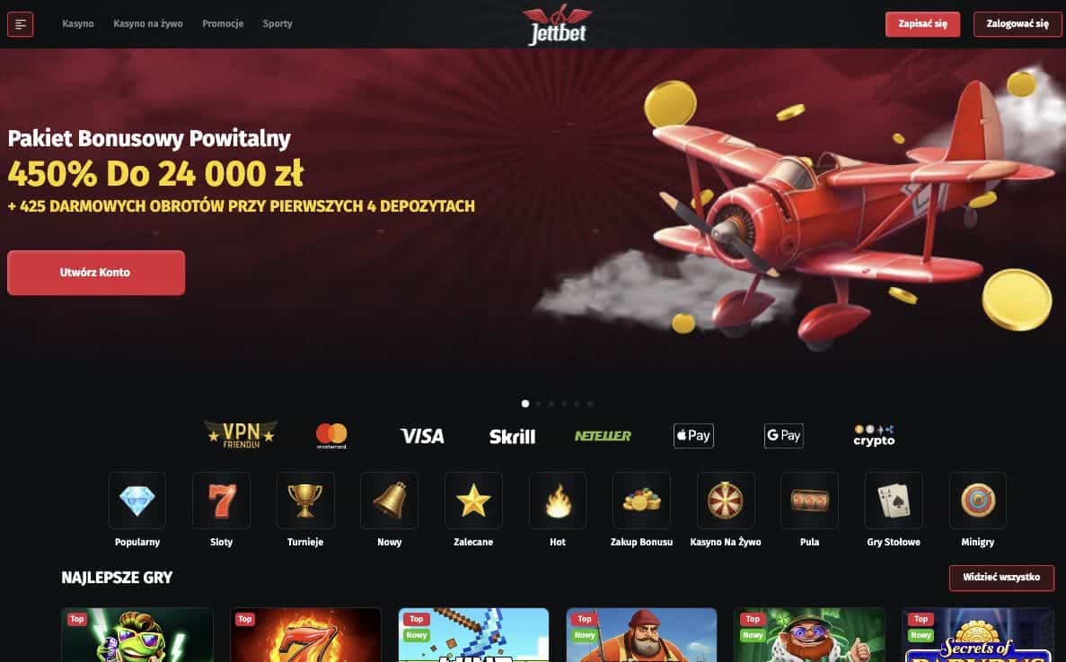 Jettbet casino Polska