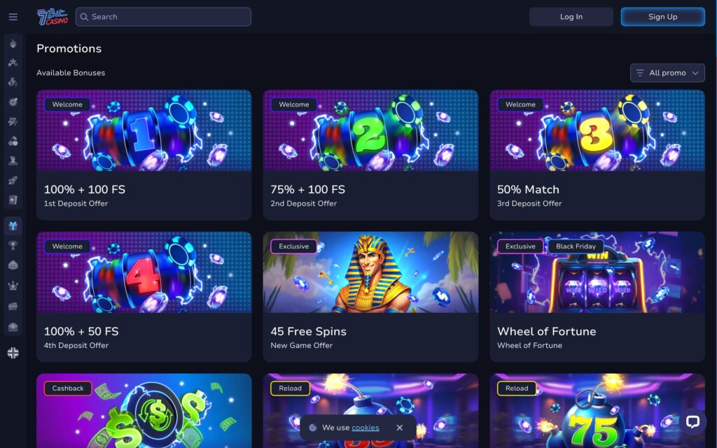 7bit casino bonuses