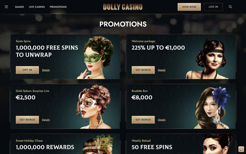 Dolly casino bonuses