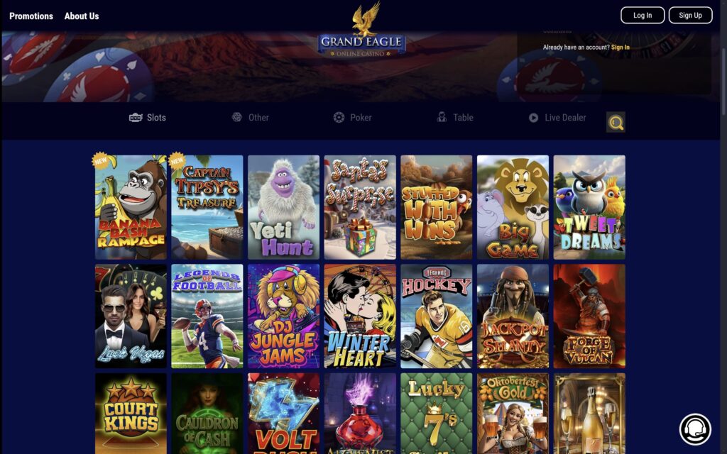 Grand Eagle casino slots
