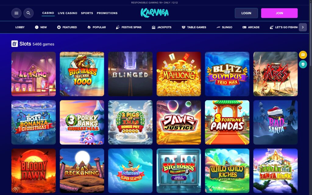 Karamba casino slots