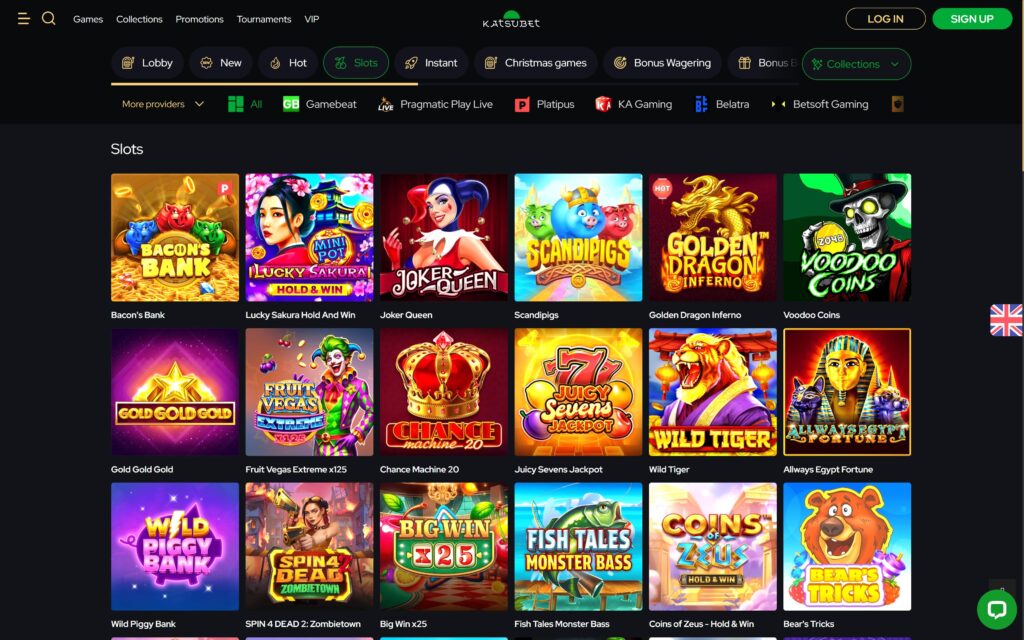 Katsubet casino slots