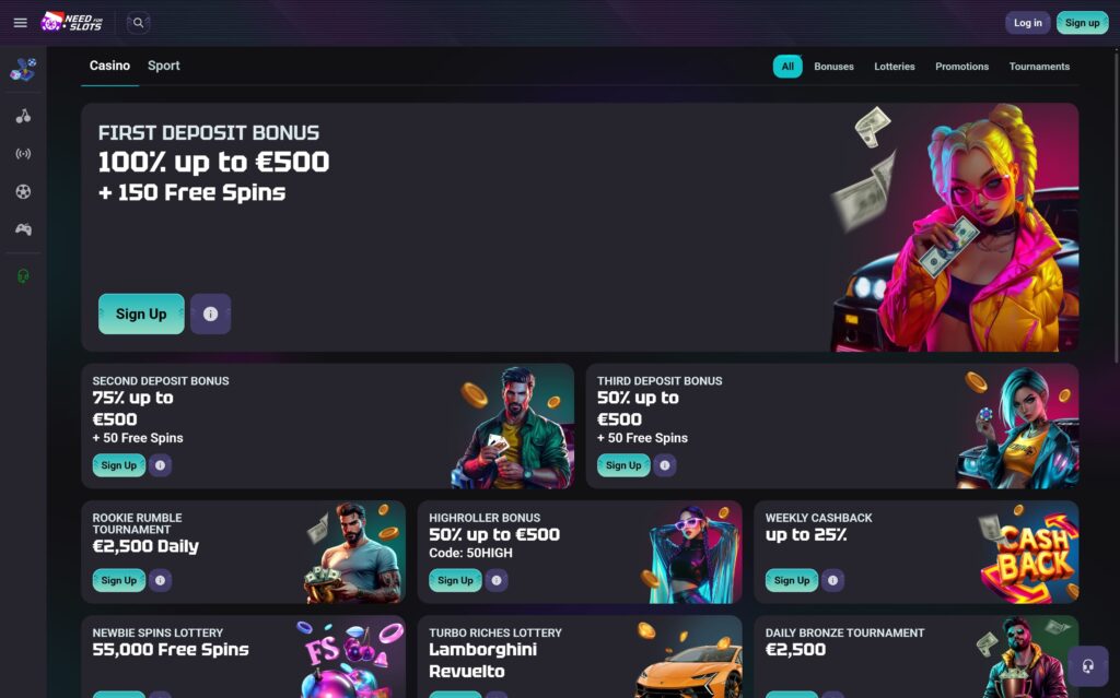 Need for Slots casino bonuses