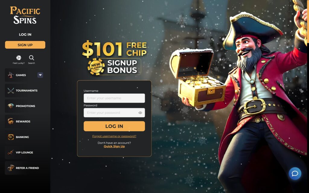 Pacific Spins casino