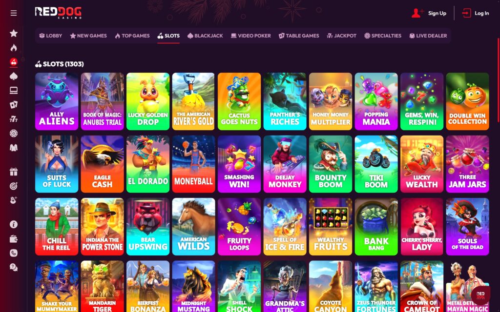 Red Dog casino slots
