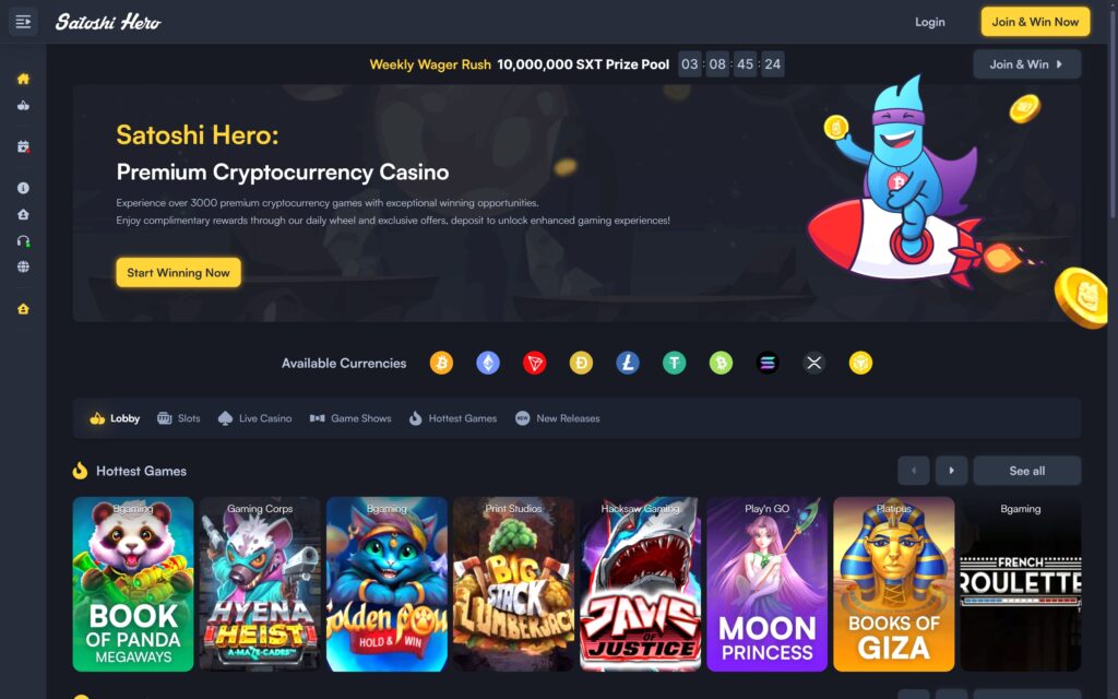 Satoshi Hero casino