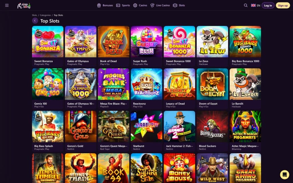 Slapkong casino slots