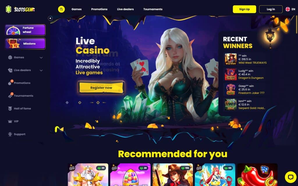SlotsGem casino