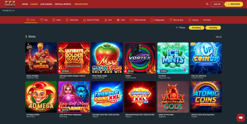 777Vault Casino Slots
