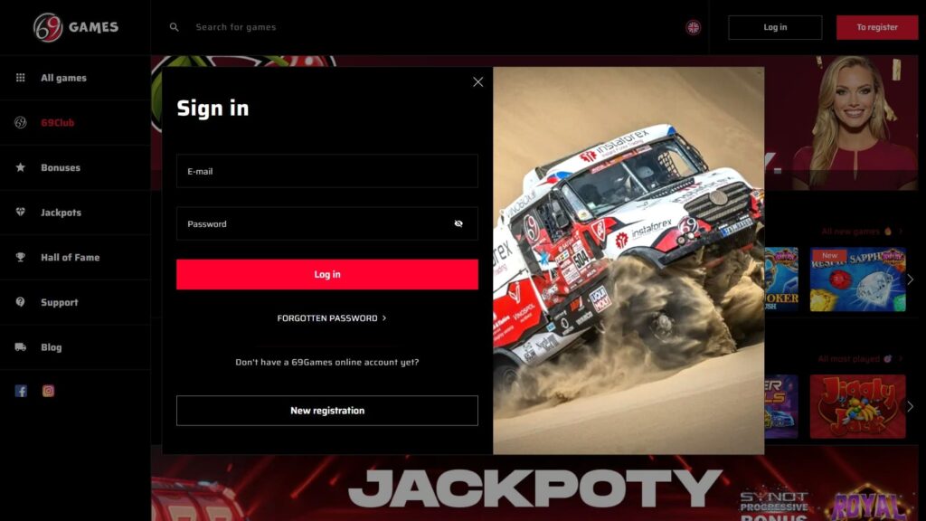 69games casino registration