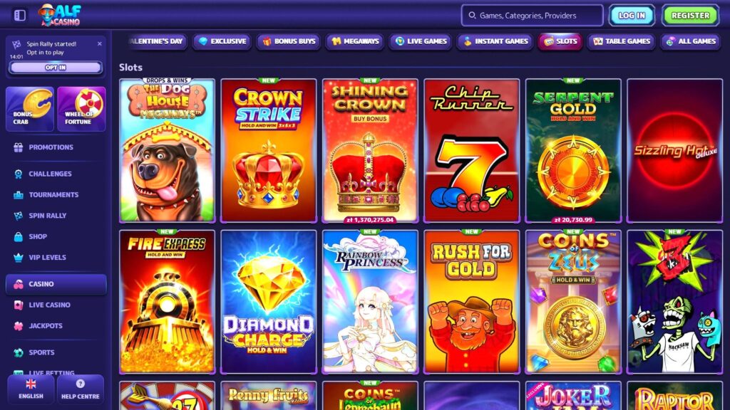 Alf casino slots