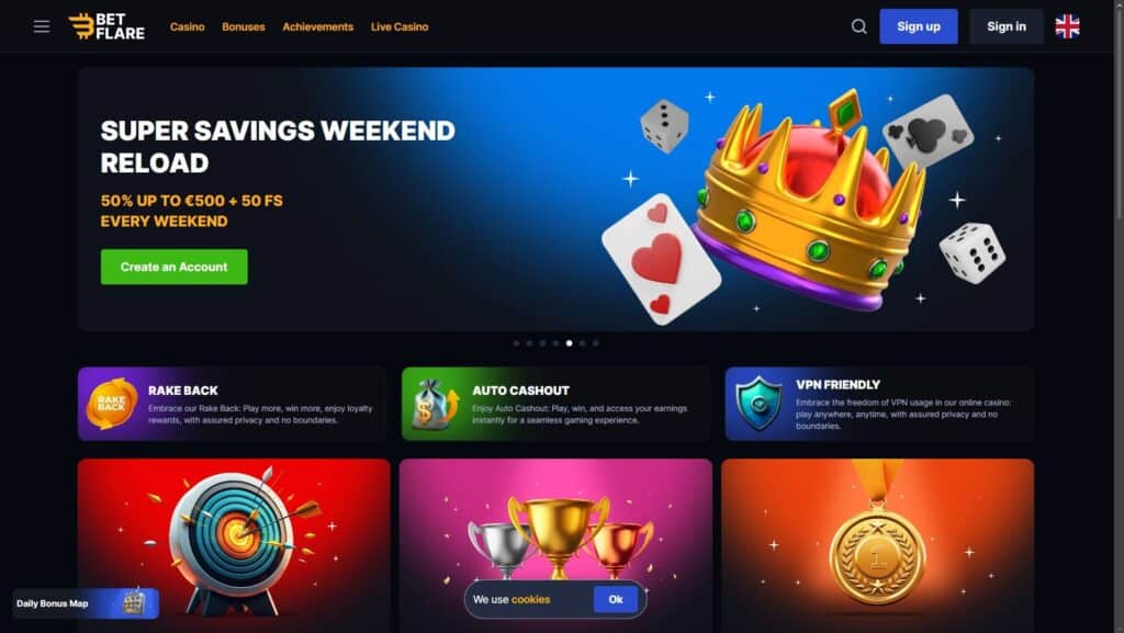 Betflare casino