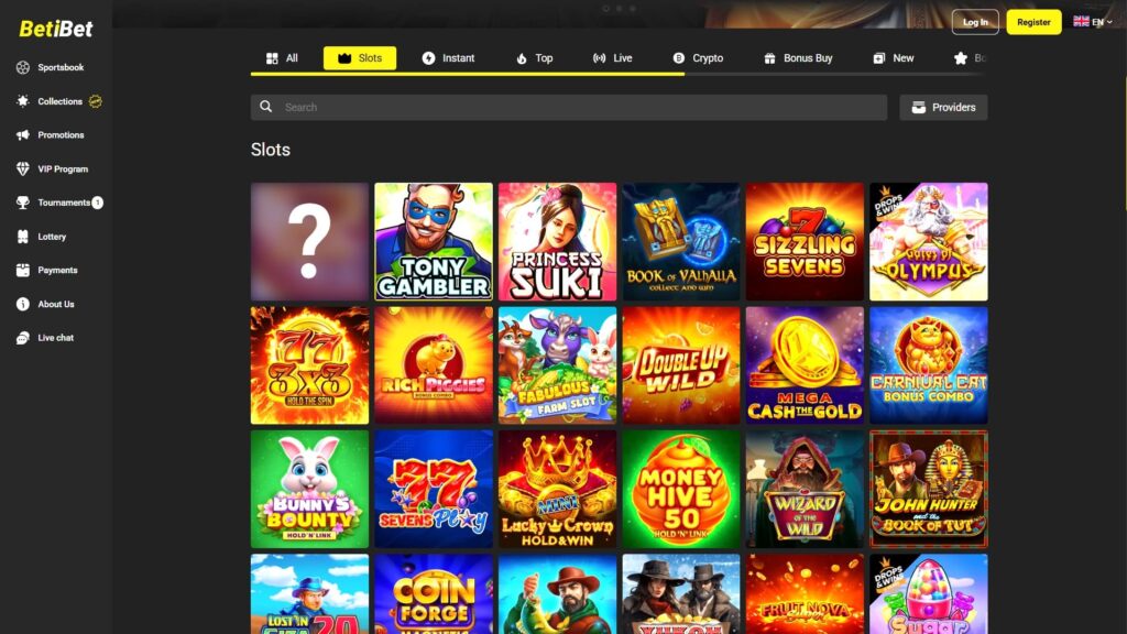 Betibet casino slots