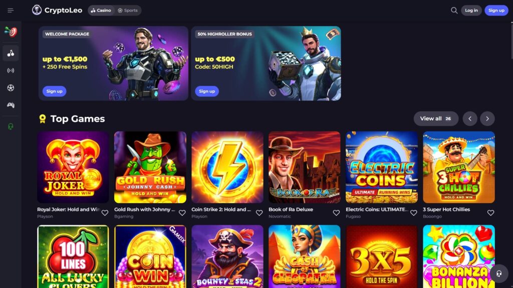 Cryptoleo casino