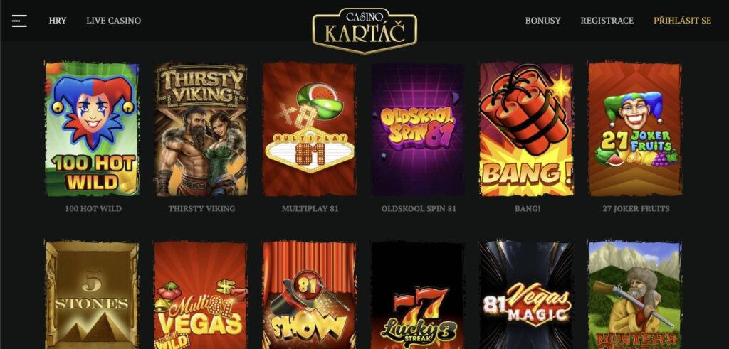 Kartac casino slots