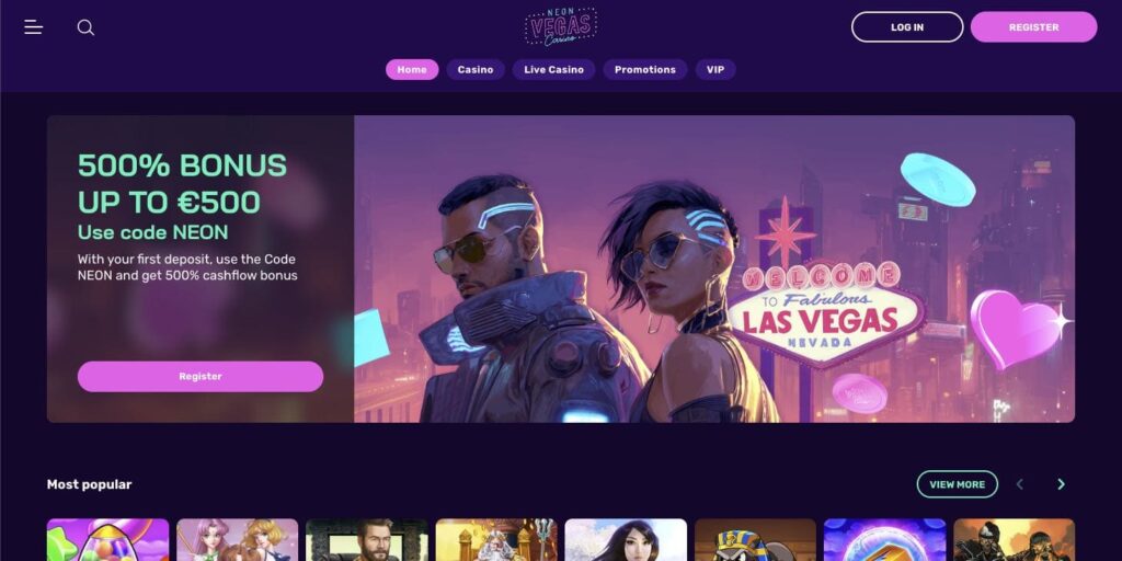 Neon vegas casino review