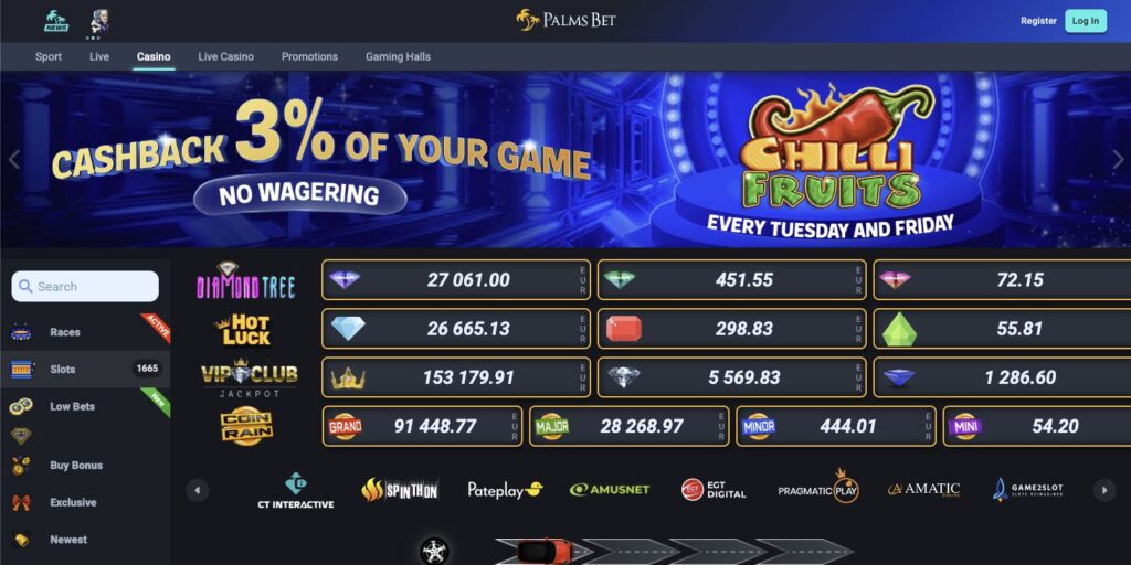 Palms Bet casino review