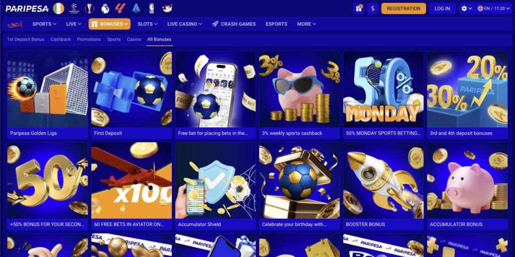 Pari Pesa casino bonuses