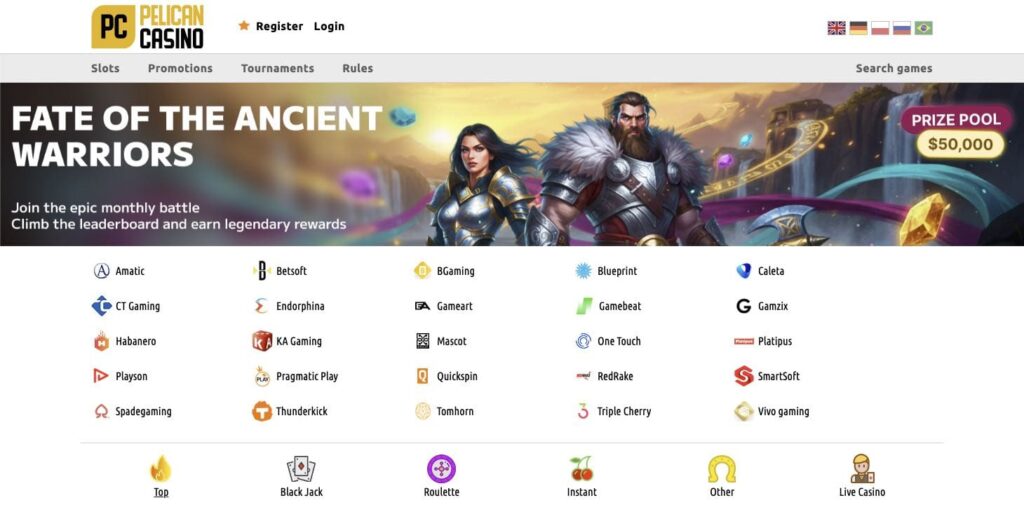 Pelican casino review